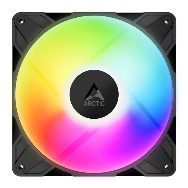 Alt view image 9 of 12 - Arctic ACFAN00315A P14 Pro A-RGB140 mm PWM Fan w/ Y-Cable Splitter, 400-2500 RPM Fluid Dynamic Bearing,4-Pin - Black
