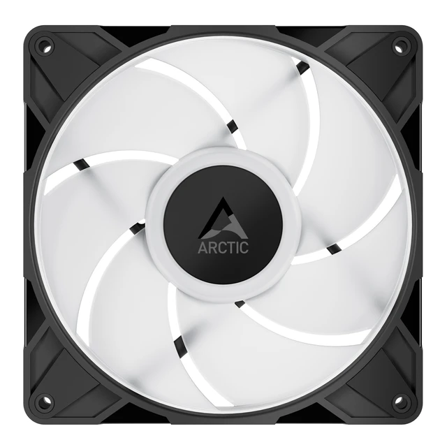 Alt view image 11 of 12 - Arctic ACFAN00315A P14 Pro A-RGB140 mm PWM Fan w/ Y-Cable Splitter, 400-2500 RPM Fluid Dynamic Bearing,4-Pin - Black