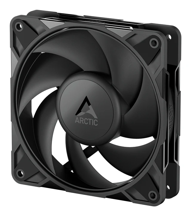 Alt view image 8 of 12 - Arctic ACFAN00305A P12 Pro Premium Fan, 120 mm PWM Fan, 600-3000 RPM, 0 RPM <5% PWM, Fluid Dynamic Bearing, 4-Pin (Black)