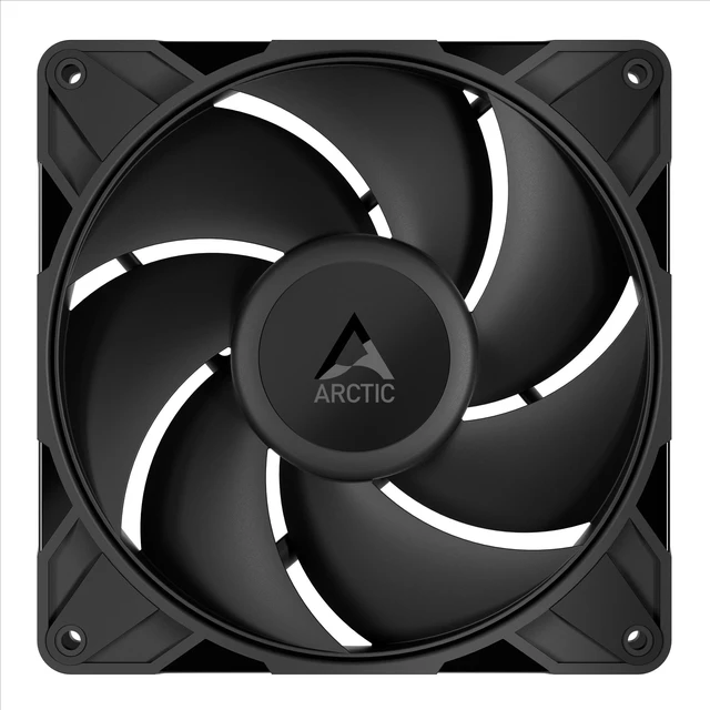 Alt view image 6 of 9 - Arctic ACFAN00314A P14 Pro PST 140 mm PWM Fan w/ Y-Cable Splitter, 400-2500 RPM Fluid Dynamic Bearing, 4-Pin (Black)