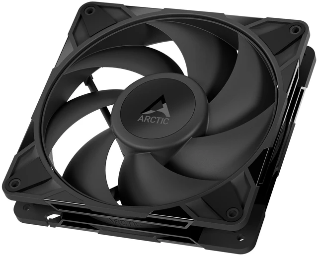 Alt view image 9 of 9 - Arctic ACFAN00314A P14 Pro PST 140 mm PWM Fan w/ Y-Cable Splitter, 400-2500 RPM Fluid Dynamic Bearing, 4-Pin (Black)