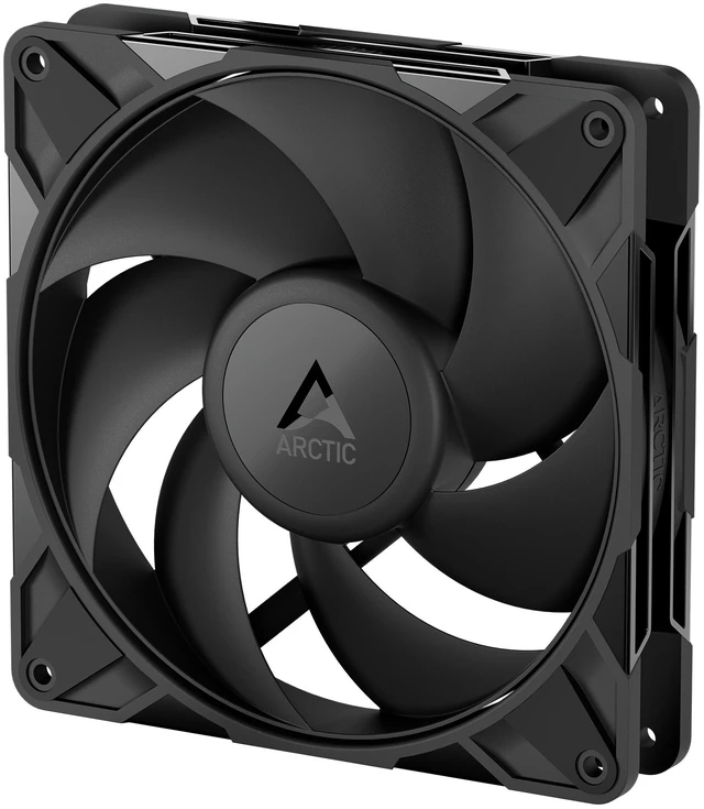 Alt view image 5 of 9 - Arctic ACFAN00314A P14 Pro PST 140 mm PWM Fan w/ Y-Cable Splitter, 400-2500 RPM Fluid Dynamic Bearing, 4-Pin (Black)