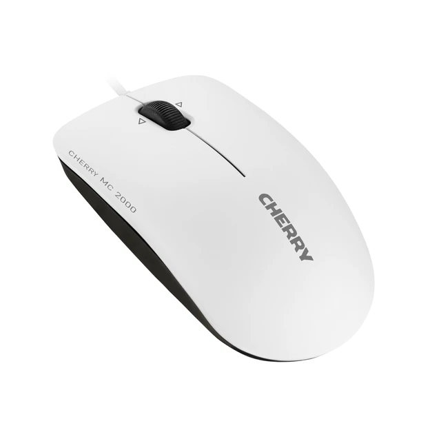 Alt view image 2 of 3 - CHERRY MC 2000 Corded Mouse with Tilt Wheel, Pale Grey, USB