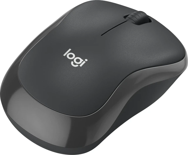 Alt view image 3 of 4 - Logitech M240 for Business mouse Ambidextrous RF Wireless + Bluetooth Optical 4000 DPI