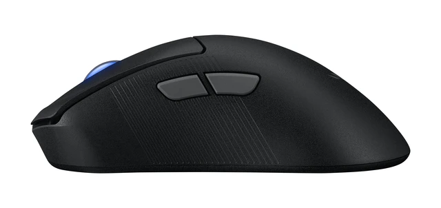 Alt view image 3 of 5 - ASUS ROG Keris II Ace Wireless AimPoint Black mouse Right-hand RF Wireless + Bluetooth + USB Type-A Optical 42000 DPI
