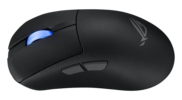 Alt view image 4 of 5 - ASUS ROG Keris II Ace Wireless AimPoint Black mouse Right-hand RF Wireless + Bluetooth + USB Type-A Optical 42000 DPI