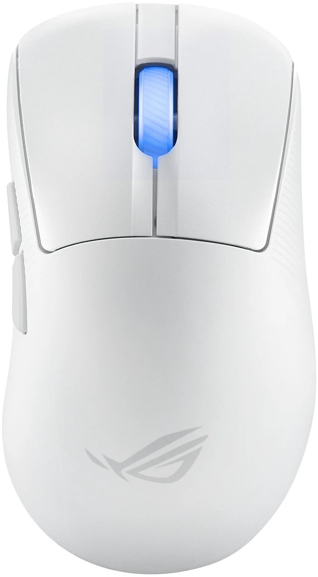 Main image of ASUS ROG Keris II Ace Wireless AimPoint White mouse Right-hand RF Wireless + Bluetooth + USB Type-A Optical 42000 DPI