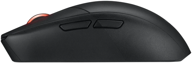Alt view image 4 of 5 - ASUS ROG Strix Impact III Wireless mouse Ambidextrous RF Wireless + Bluetooth Optical 36000 DPI