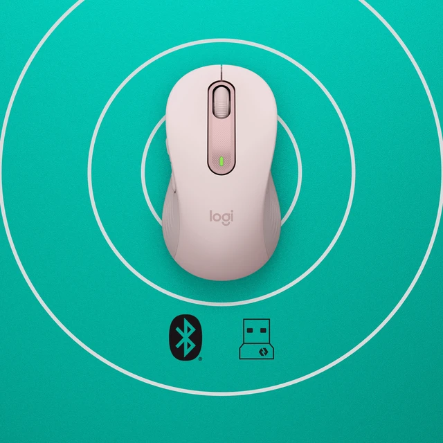 Alt view image 5 of 5 - Logitech Signature M650 L Wireless Mouse