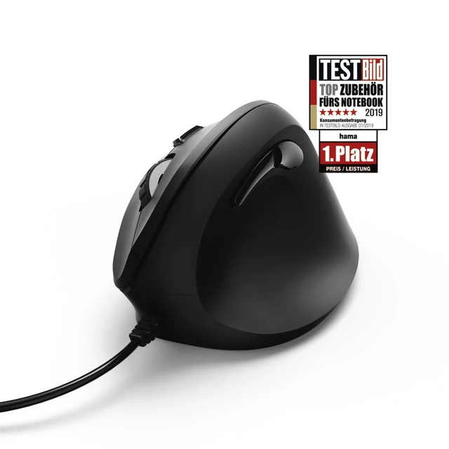 Alt view image 4 of 5 - Hama EMC-500 mouse Right-hand USB Type-A Optical 1800 DPI