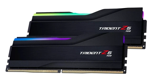 Alt view image 5 of 5 - G.Skill Trident Z5 RGB F5-6000J4048F24GX2-TZ5RK memory module 48 GB 2 x 24 GB DDR5 6000 MHz