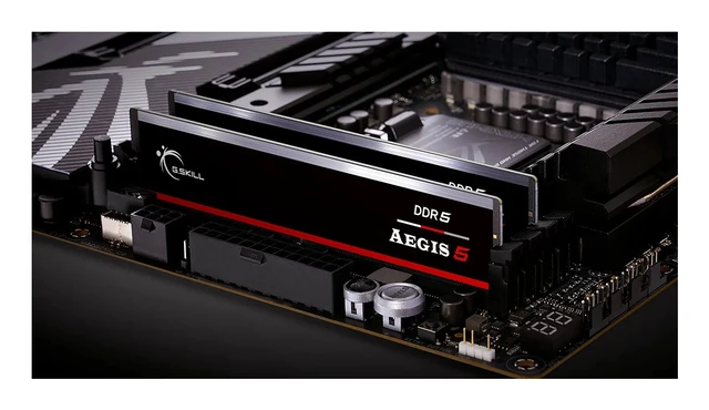Alt view image 5 of 5 - G.Skill Aegis 5 F5-6000J3636F32GX1-IS memory module 32 GB 1 x 32 GB DDR5 4800 MT/s 288-pin DIMM