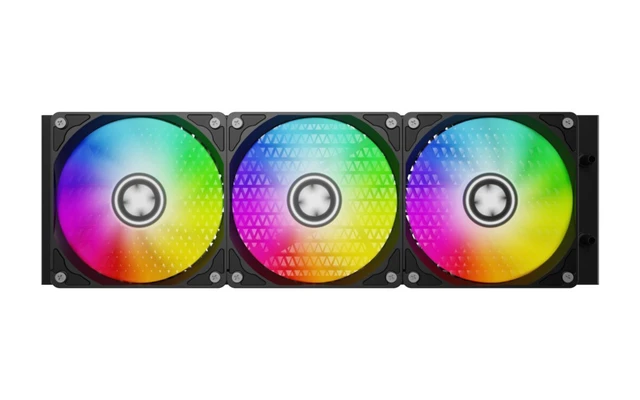 Alt view image 3 of 5 - Xilence LQ360PRO.ARGB computer cooling system Processor All-in-one liquid cooler 12 cm Black 1 pc(s)
