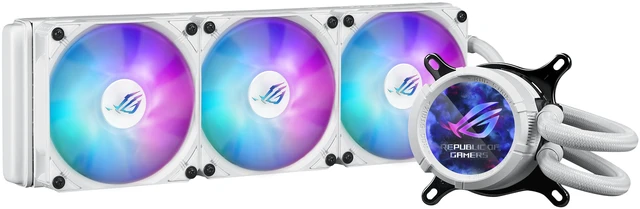 Main image of ASUS ROG Strix LC III 360 ARGB White Edition Computer case All-in-one liquid cooler 12 cm