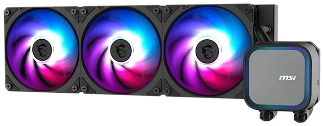 Main image of MSI MAG CORELIQUID A13 360 Motherboard, Processor All-in-one liquid cooler 12 cm Black 1 pc(s)