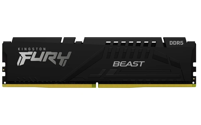 Alt view image 2 of 5 - Kingston Technology FURY Beast 16GB 6400MT/s DDR5 CL32 DIMM Black EXPO