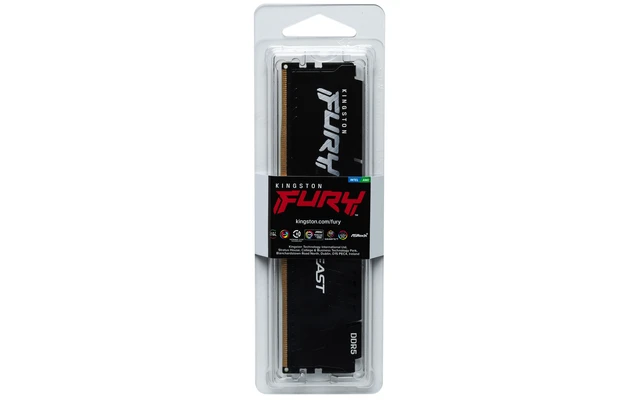 Alt view image 5 of 5 - Kingston Technology FURY Beast 16GB 6400MT/s DDR5 CL32 DIMM Black EXPO