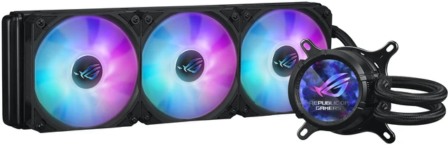 Main image of ASUS ROG STRIX LC III 360 ARGB Processor All-in-one liquid cooler 12 cm Black