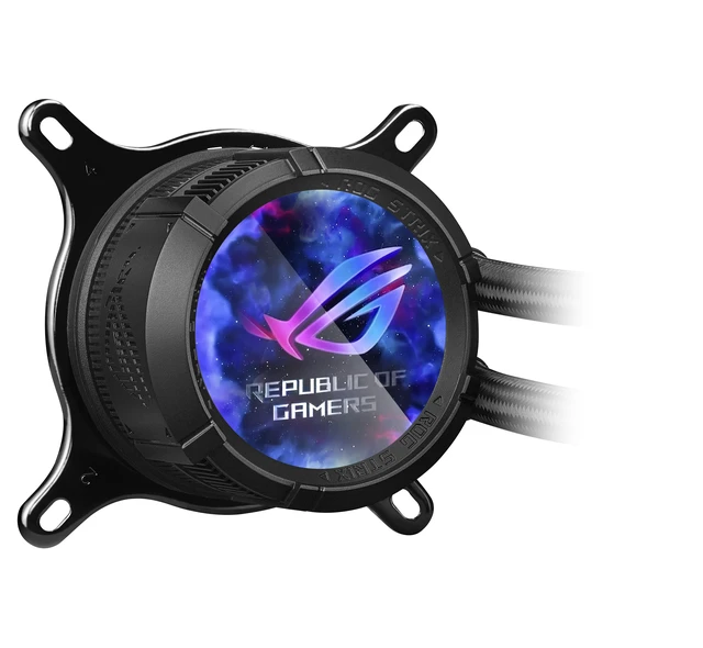 Alt view image 5 of 5 - ASUS ROG STRIX LC III 360 ARGB Processor All-in-one liquid cooler 12 cm Black