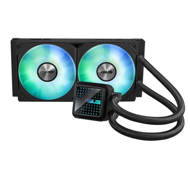 Alt view image 2 of 5 - ASUS Prime LC 240 ARGB Computer case All-in-one liquid cooler 12 cm Black