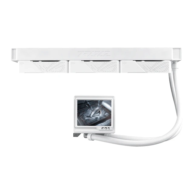 Alt view image 5 of 5 - ASUS ROG RYUJIN III 360 ARGB EXTREME WHT Processor All-in-one liquid cooler 12 cm White 1 pc(s)