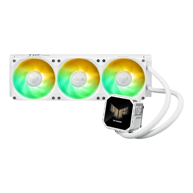 Alt view image 2 of 5 - ASUS TUF Gaming LC III 360 ARGB LCD White Edition Processor All-in-one liquid cooler 12 cm 1 pc(s)