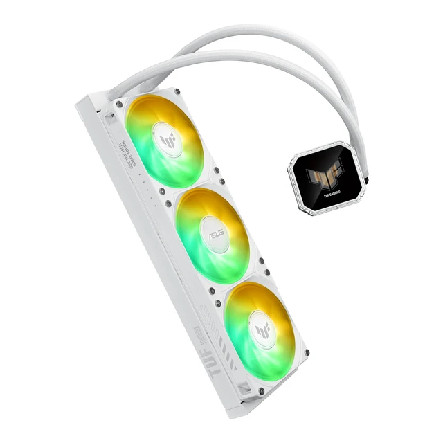 Alt view image 5 of 5 - ASUS TUF Gaming LC III 360 ARGB LCD White Edition Processor All-in-one liquid cooler 12 cm 1 pc(s)