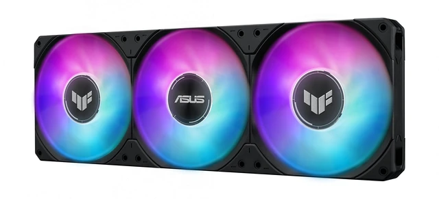 Alt view image 3 of 5 - ASUS TUF Gaming LC III 360 ARGB LCD Processor All-in-one liquid cooler 12 cm Black 1 pc(s)