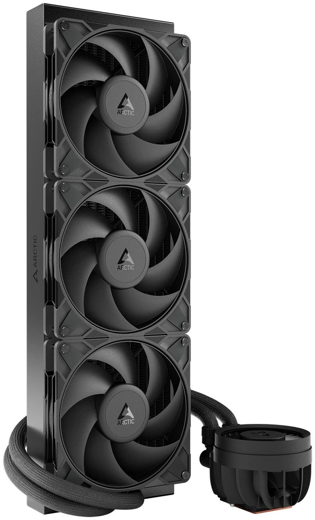 Alt view image 16 of 19 - Arctic ACFRE00181A Liquid Freezer III Pro 420 AIO CPU Fans 3 x 140mm Water Cooling, AMD AM5/AM4, Intel LGA1851/1770 - Black