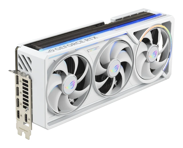 Alt view image 2 of 5 - ASUS ROG Astral - -RTX5080-O16G-WHITE NVIDIA GeForce RTX 5080 16 GB GDDR7