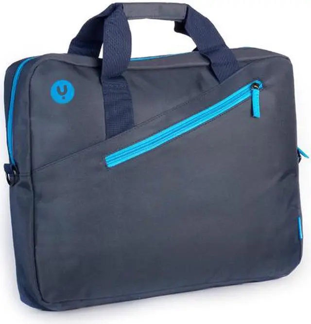 Main image of NGS Ginger Blue - 15.6" Laptop bag with external pocket - Blue