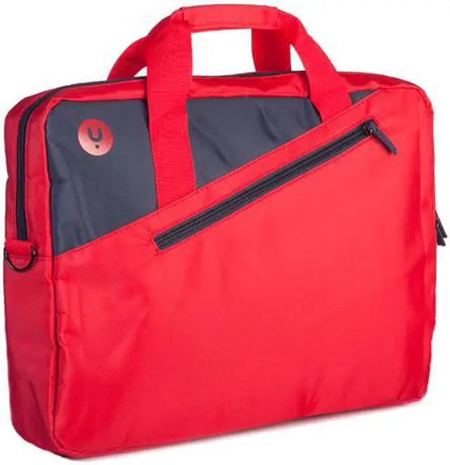Main image of NGS Ginger Red - 15.6" Laptop bag with external pocket - Monray Ginger - Red