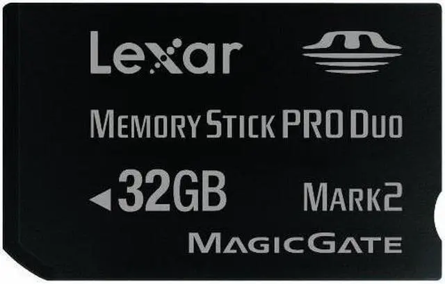 Main image of 32GB Lexar Platinum II Memory Stick PRO Duo Mark2