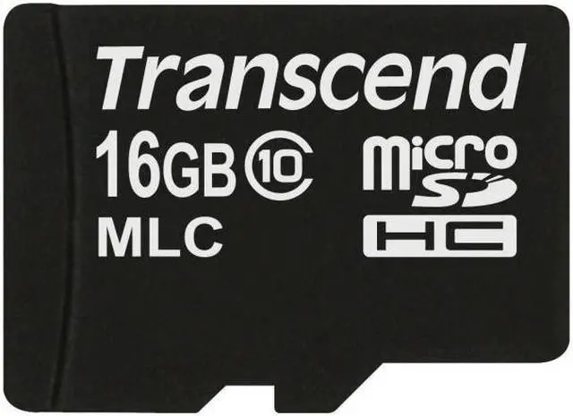 Alt view image 5 of 10 - Transcend 16GB MicroSDHC Class 10 Memory Card Model TS16GUSDC10M