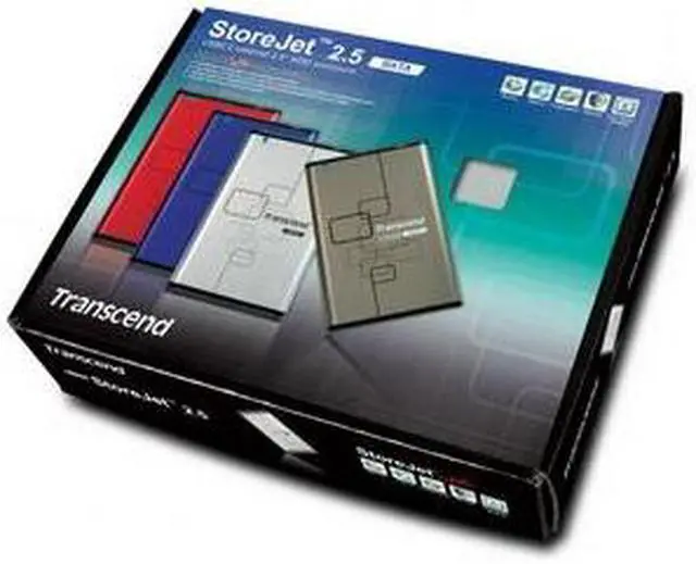 Alt view image 12 of 13 - Transcend TS0GSJ25S-S Aluminum 2.5" Silver SATA USB 2.0 External Enclosure