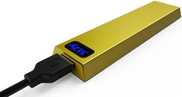 Alt view image 4 of 6 - ZTC Thunder Enclosure NGFF M.2 SSD to USB 3.0 Adapter. Support UASP SuperSpeed 6Gb/s 520MB/s Gold Model ZTC-EN004-G