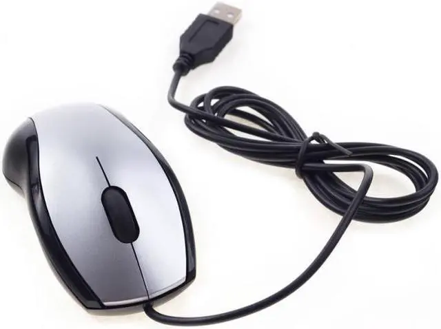 Alt view image 3 of 4 - NEON 3D Optical Mouse Dual Button with Scrool Wheel 1000 dpi. Ergonomic Design Black and Grey Model NEO-391A-MSE