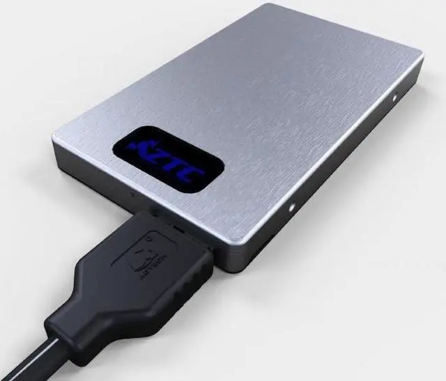 Alt view image 3 of 6 - ZTC Sky Board mSATA to USB3.0 SSD Enclosure Adapter Case - Model ZTC-EN002 - Silver