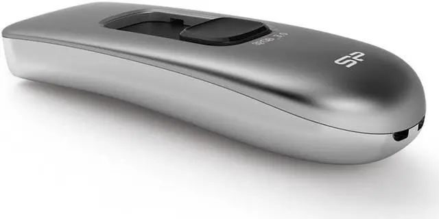 Alt view image 4 of 10 - Silicon Power Marvel M70 32GB 200/40 MB/s (read/write) Retractable USB 3.0 Flash Drive Silver