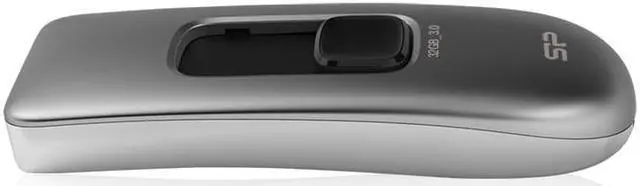 Alt view image 6 of 10 - Silicon Power Marvel M70 32GB 200/40 MB/s (read/write) Retractable USB 3.0 Flash Drive Silver