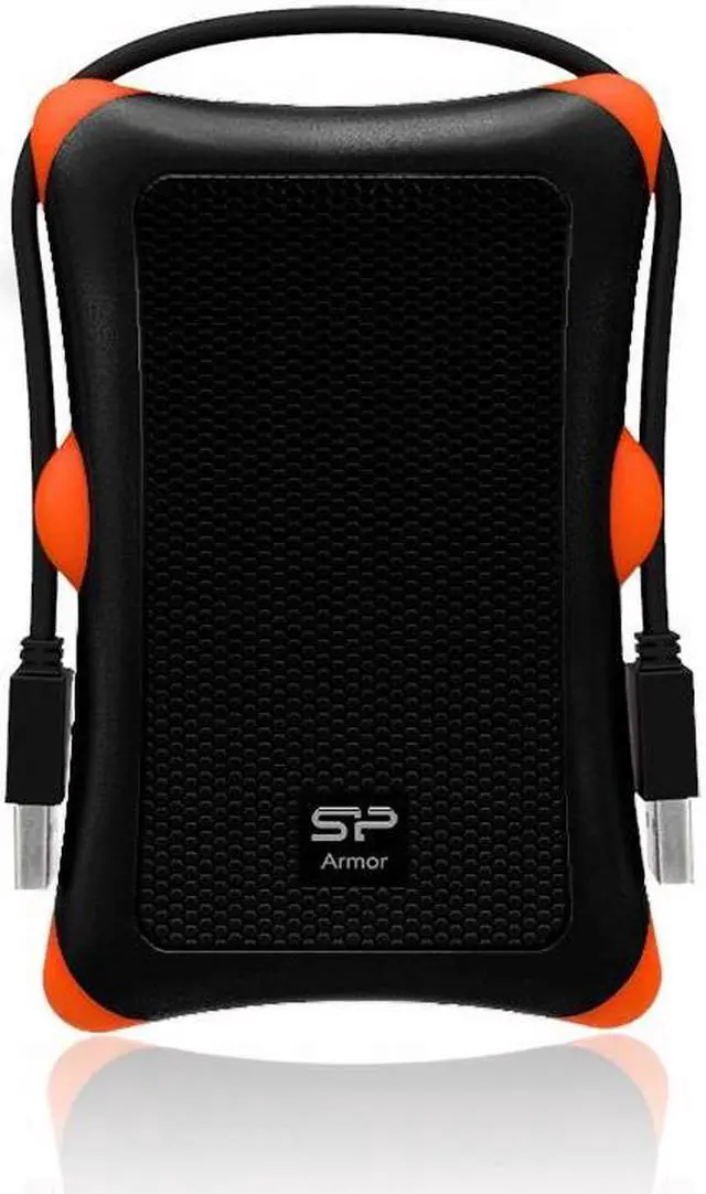 Alt view image 2 of 4 - Silicon Power SP000HSPHDA30S3K 2.5" Black / White SATA USB 3.0 HDD Accessory