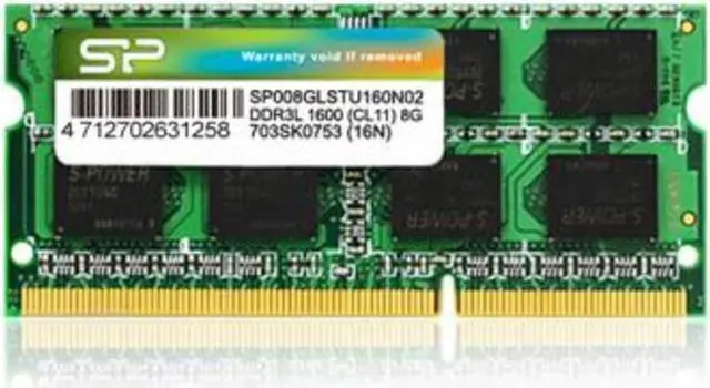 Alt view image 3 of 4 - Silicon Power 8GB DDR3 SDRAM Memory Module