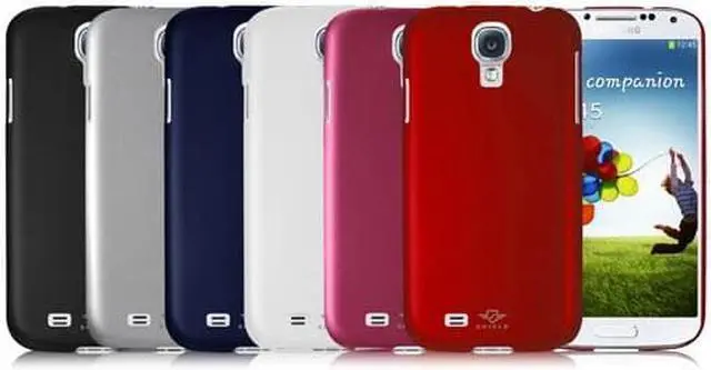 Alt view image 5 of 5 - iShell Classic White Snap-On Case + High Quality Screen Protector for Samsung Galaxy S4 Model CS-SAM-S4-WH