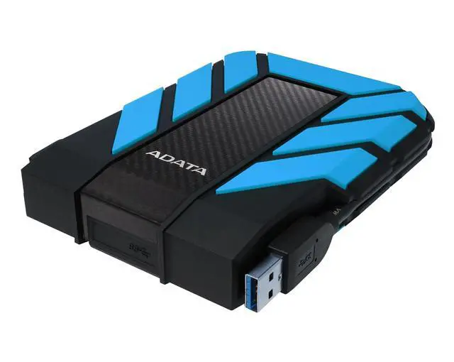 Alt view image 5 of 15 - ADATA HD710 Pro External Hard Drive: Blue 1TB USB 3.1 | Durable, Waterproof, Dustproof Portable HDD | Shock Vibration Sensing Technology | Ratings: IPX8 MIL-STD-810G 516.6 | 3yr Warranty