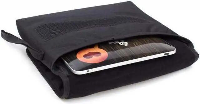 Alt view image 3 of 4 - GEEQ iPad Padded Carrying Case Color Black Model Geeq-iPad-LS281