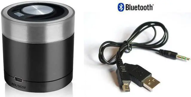 Alt view image 4 of 7 - GEEQ Pulsar Wireless Bluetooth Speaker. Powerful Portable Sound System for Smartphones Tablets and Laptops. Model GQ015-BTS