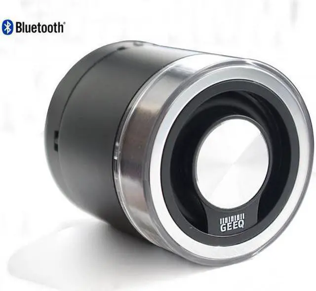 Alt view image 5 of 7 - GEEQ Pulsar Wireless Bluetooth Speaker. Powerful Portable Sound System for Smartphones Tablets and Laptops. Model GQ015-BTS
