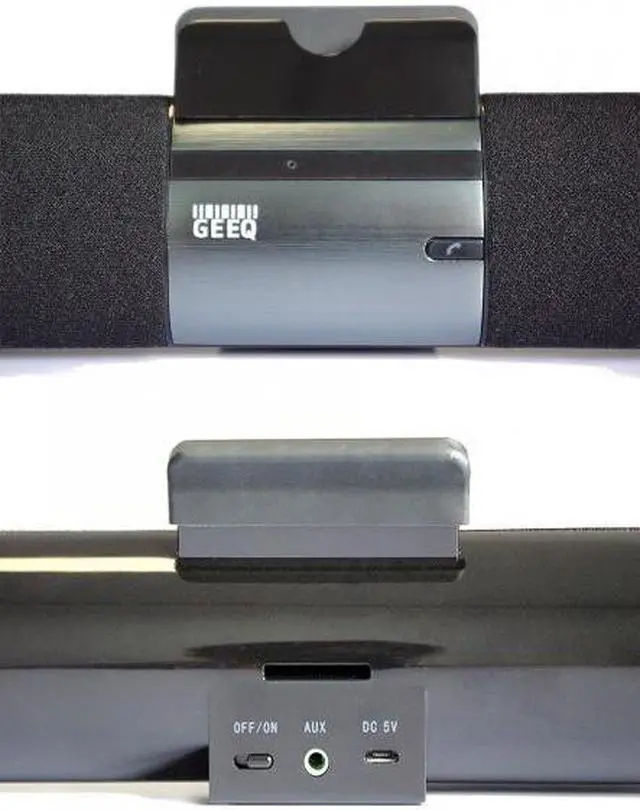 Alt view image 4 of 4 - GEEQ Sound Tube Wireless Bluetooth Speaker Model GQ008-BTS
