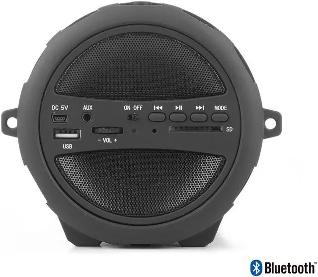 Alt view image 4 of 5 - NGS Roller Flow 20W Bluetooth Speaker with FM Radio, USB Port, AUX Input and MicroSD Slot
