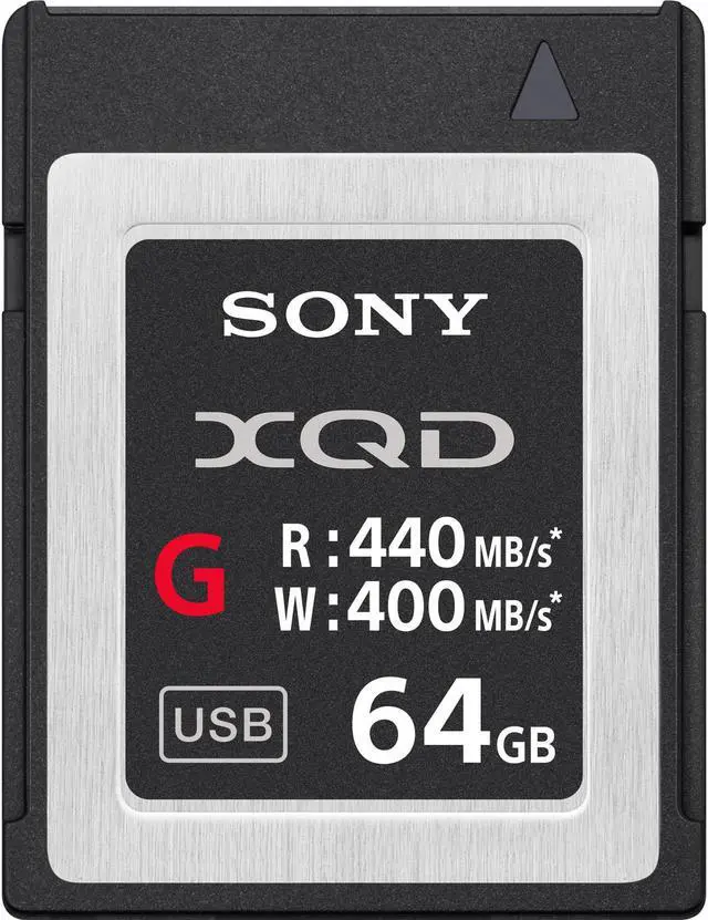 Alt view image 6 of 20 - Sony G Series 64GB XQD Memory Card, 400MB/s Write Speed, 440MB/s Read Speed
